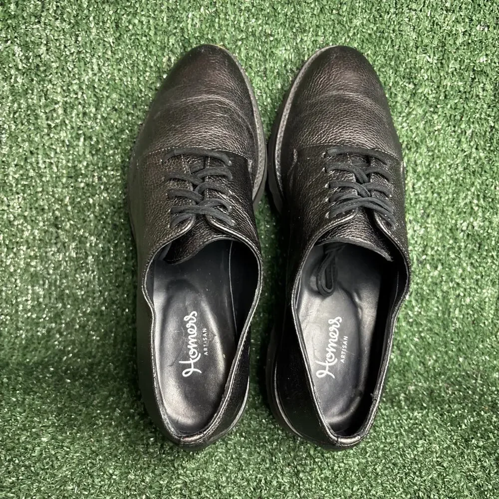 Homers Artisan Women’s‎ 39 / 9 Platform Chunky Derby Made In Spain